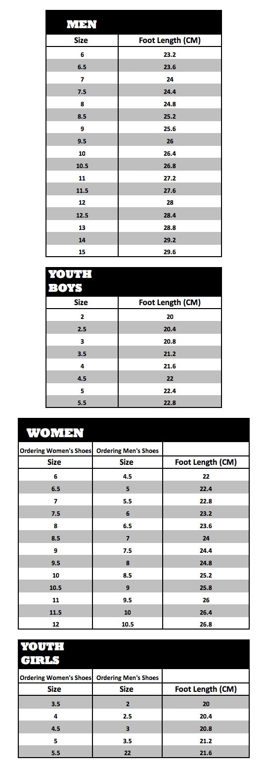 deerupt size guide