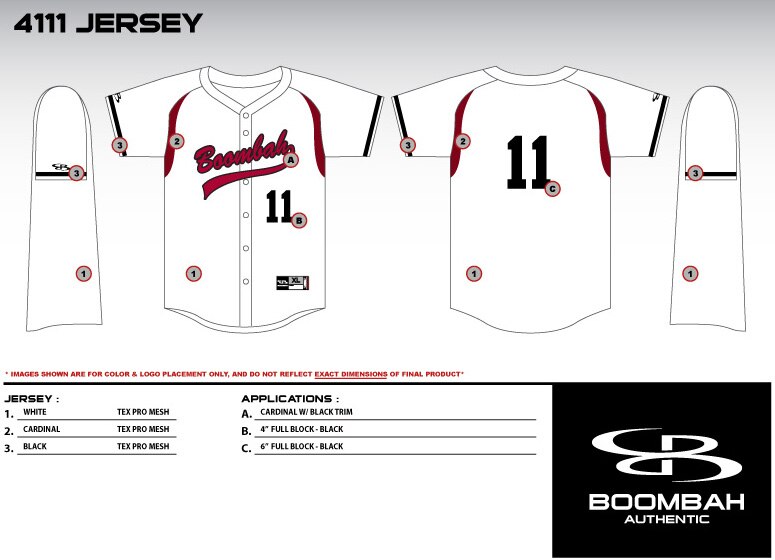 Boombah Authentic Fastpitch Uniforms
