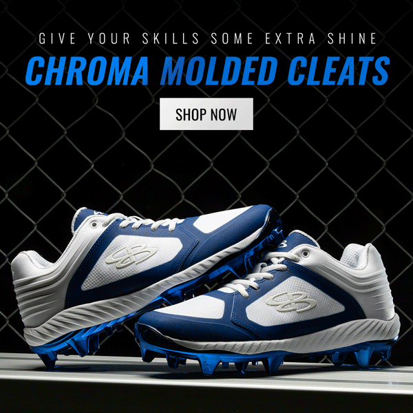 Make Your Skills Shine with Chroma Molded Cleats! Boombah